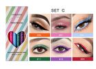 Waterproof Creme Gel Eyeliner Set - 3 Types - Set B (0.2g x 6pcs)