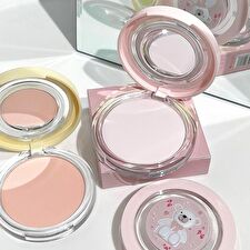 Bow Teddy Matte Pressed Powder - 4 Shades - 04# Light Pink - 10g