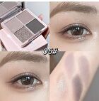 Butterfly Pact Series 4-Color Eyeshadow Palette - 6 Types - 06# Stone Edition - 8g