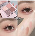 Butterfly Pact Series 4-Color Eyeshadow Palette - 6 Types - 06# Stone Edition - 8g