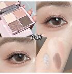 Butterfly Pact Series 4-Color Eyeshadow Palette - 6 Types - 06# Stone Edition - 8g