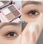 Butterfly Pact Series 4-Color Eyeshadow Palette - 6 Types - 06# Stone Edition - 8g