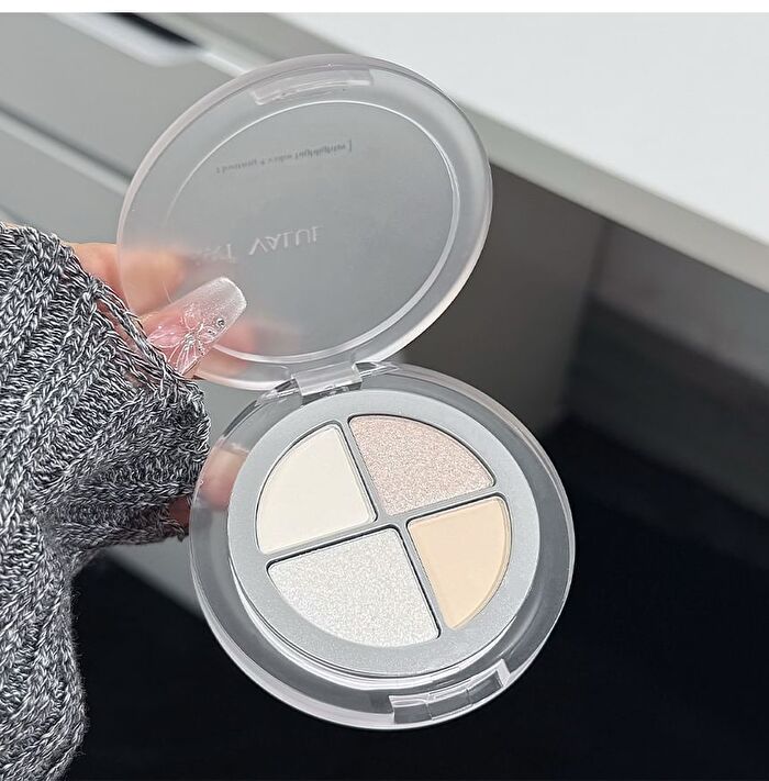 Floating 4-Color Highlighter Palette - 01# Starlight - 7.2g