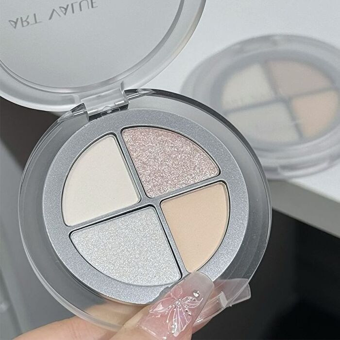 Floating 4-Color Highlighter Palette - 01# Starlight - 7.2g