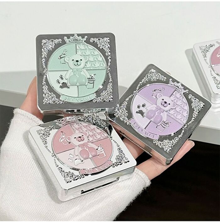 Dream Bear 5 Color Eyeshadow Palette - 4 Types - 02# Deer\'s Hollow - 7.1g