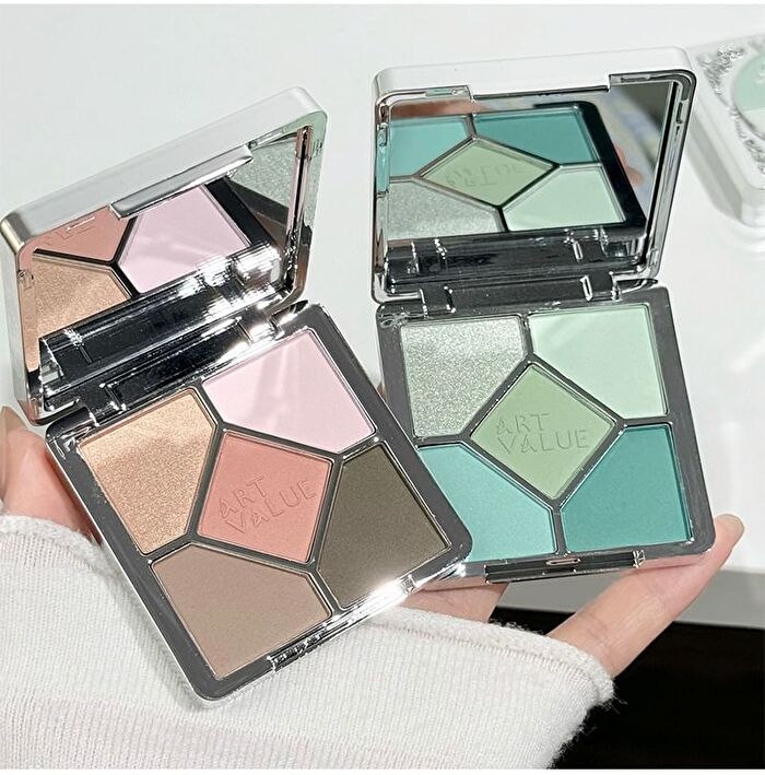 Dream Bear 5 Color Eyeshadow Palette - 4 Types - 02# Deer\'s Hollow - 7.1g
