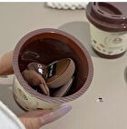 Coffee Mini Powder Puff - Set - 5pcs