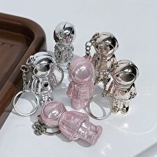 Astronaut Keychain Matte Naked Lip Mud - 6 Colors - 01# Mocha Nude - 1.5g