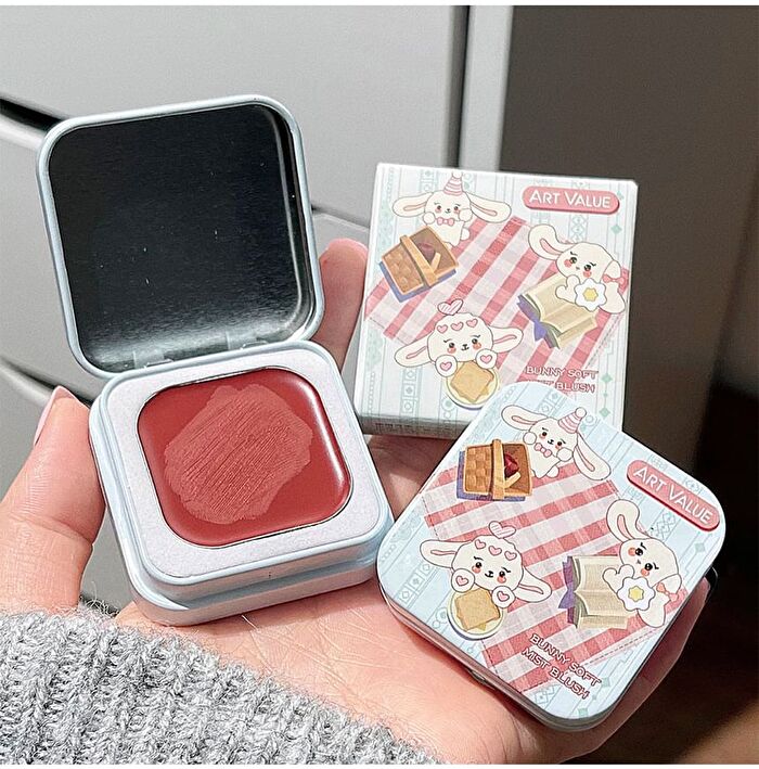 Bunny Matte Blusher - 4 Colors - 02# Retro Brown - 3g
