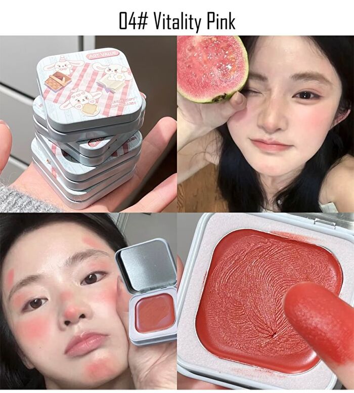 Bunny Matte Blusher - 4 Colors - 02# Retro Brown - 3g