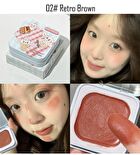 Bunny Matte Blusher - 4 Colors - 02# Retro Brown - 3g