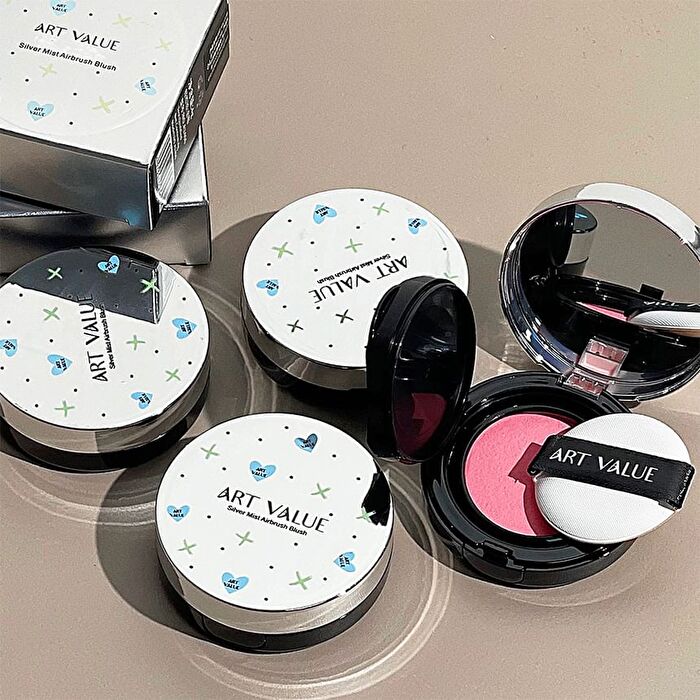 Silver Soft Air Cushion Blush - 4 Colors - 01# Gentle Pink - 4g