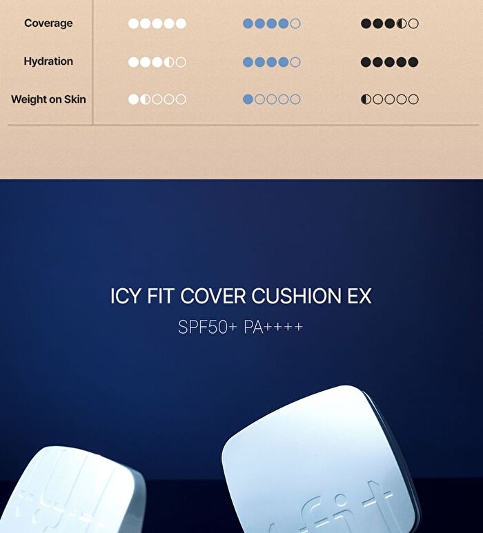 Tfit Icy Fit Cover Cushion EX - 6 Colors - N1.5 Suede