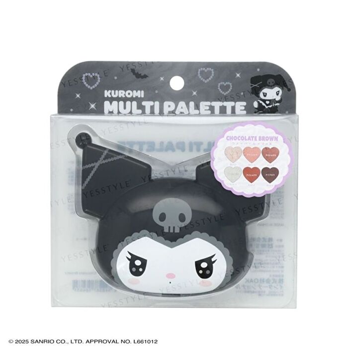Shobido Sanrio Kuromi Multi-Palette Chocolate Brown - 1 pc