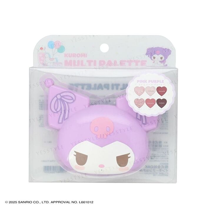 Shobido Sanrio Kuromi Multi-Palette Pink Purple - 1 pc
