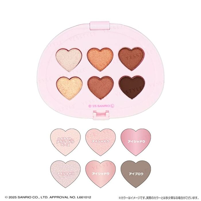 Shobido Sanrio My Melody Multi-Palette Almond Brown - 1 pc