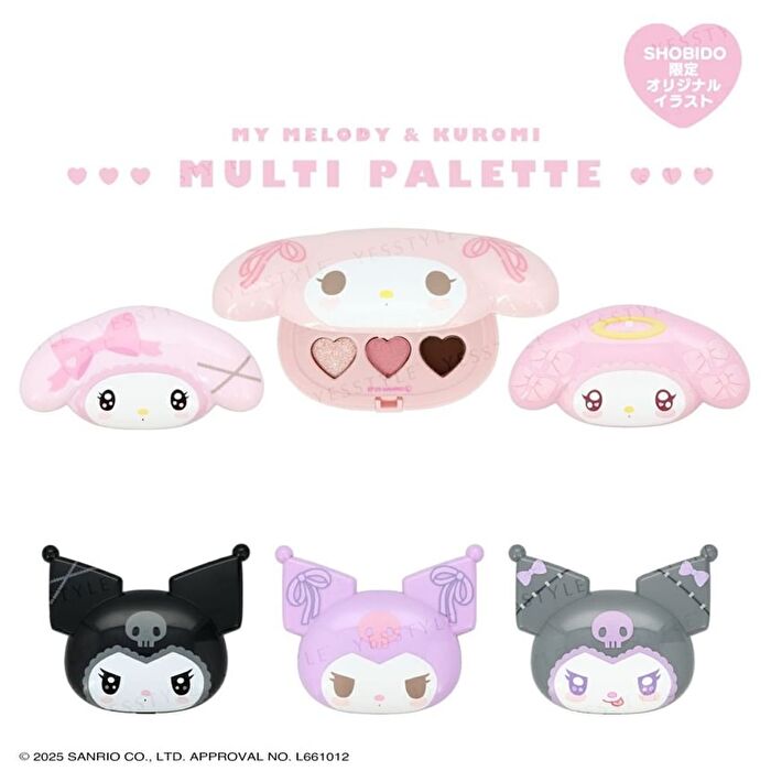 Shobido Sanrio My Melody Multi-Palette Almond Brown - 1 pc