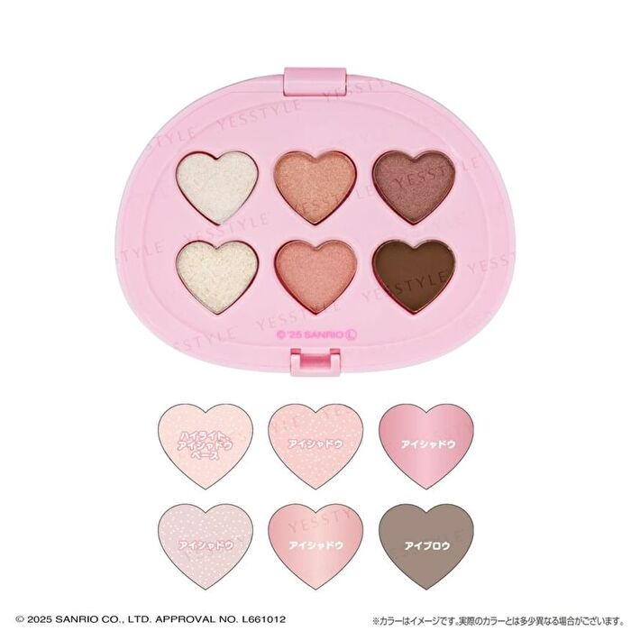 Sanrio My Melody Multi-Palette Nuance Pink - 1 pc