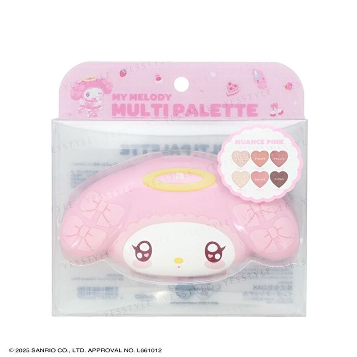 Sanrio My Melody Multi-Palette Nuance Pink - 1 pc