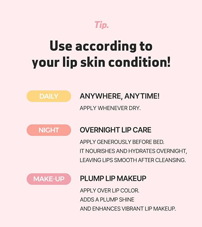 Lip Sleeping Pack - 3 Types - Peach Dreaming
