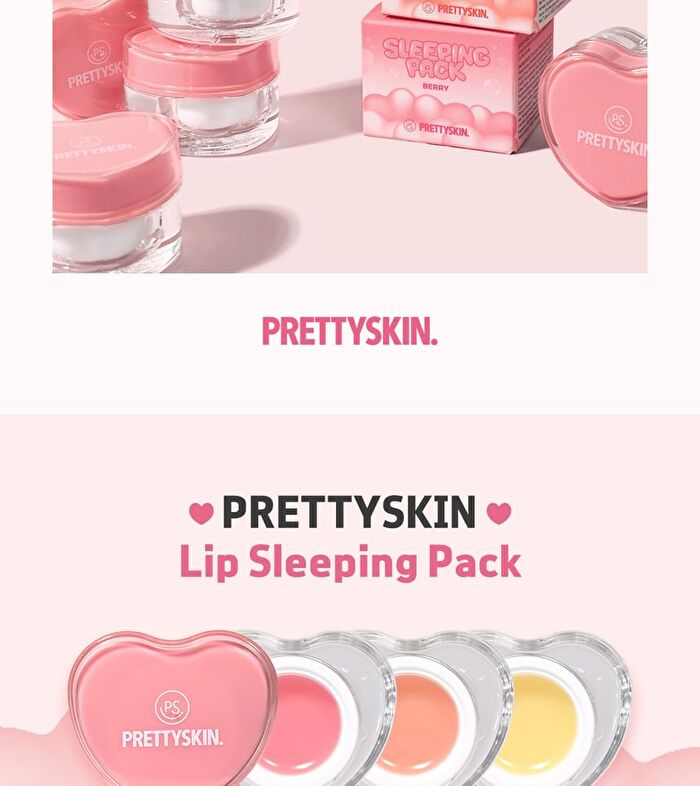 Lip Sleeping Pack - 3 Types - Peach Dreaming