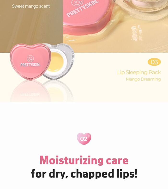 Lip Sleeping Pack - 3 Types - Peach Dreaming