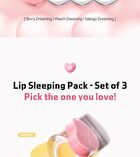 Lip Sleeping Pack - 3 Types - Berry Dreaming