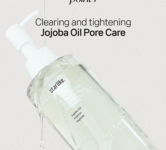 Black Pore Vita Peptide Cleansing Oil - 200ml