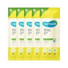 Derma: B DeoFresh Cool Sheet Set - 24g x 5 sheets