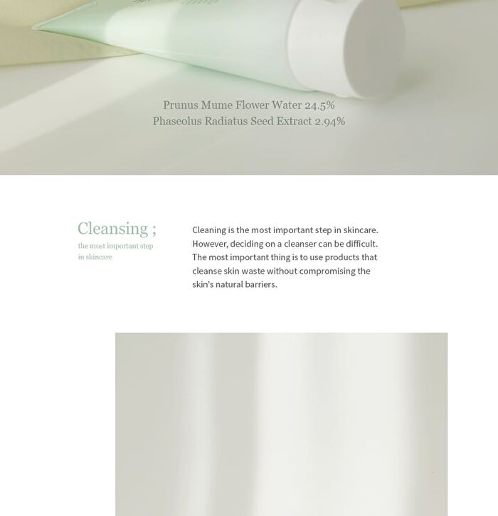 Beauty of Joseon Green Plum Refreshing Cleanser Jumbo - 200ml