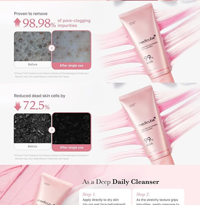 PDRN Pink Niacinamide Whip Cleanser - 120g