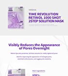 Time Revolution Retinol 1000 Shot 2 Step Solution Mask - 1 pc
