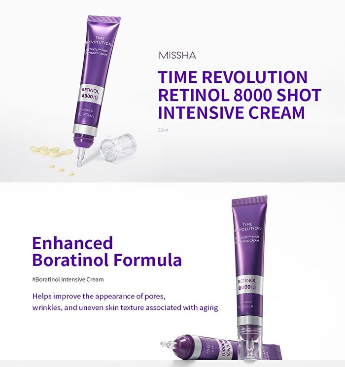 Time Revolution Retinol 8000 Shot Intensive Cream - 25ml