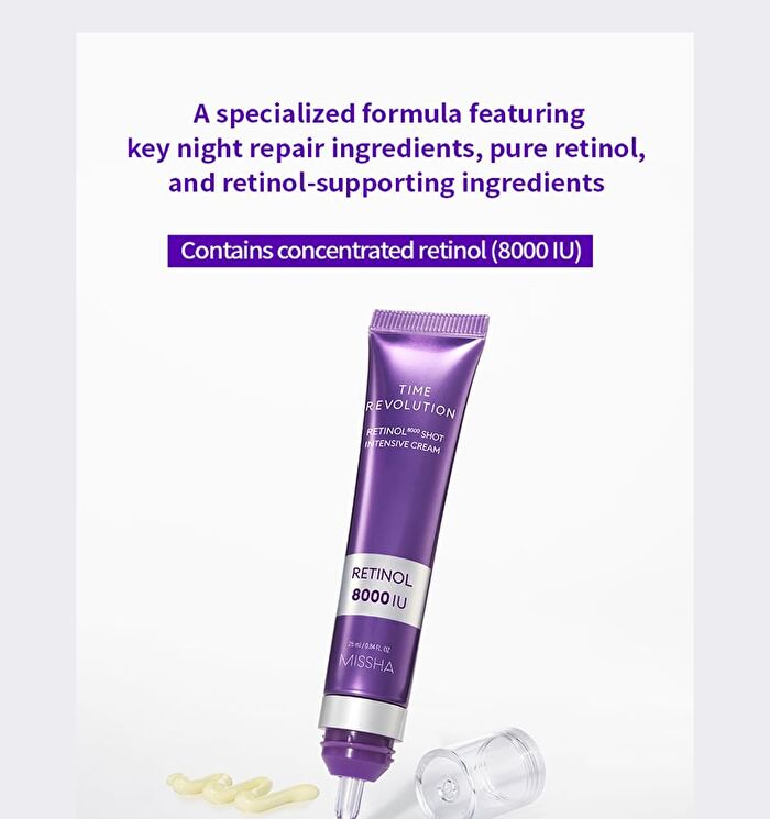Time Revolution Retinol 8000 Shot Intensive Cream - 25ml