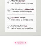 No Glue Lash - 5 Types - Veil