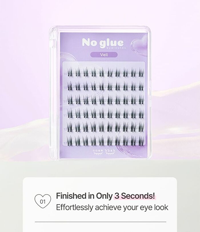 No Glue Lash - 5 Types - Eve