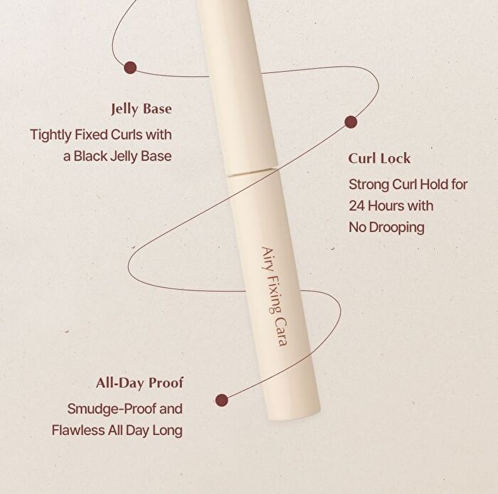 Airy Fixing Cara - 2 Types - #02 Peony