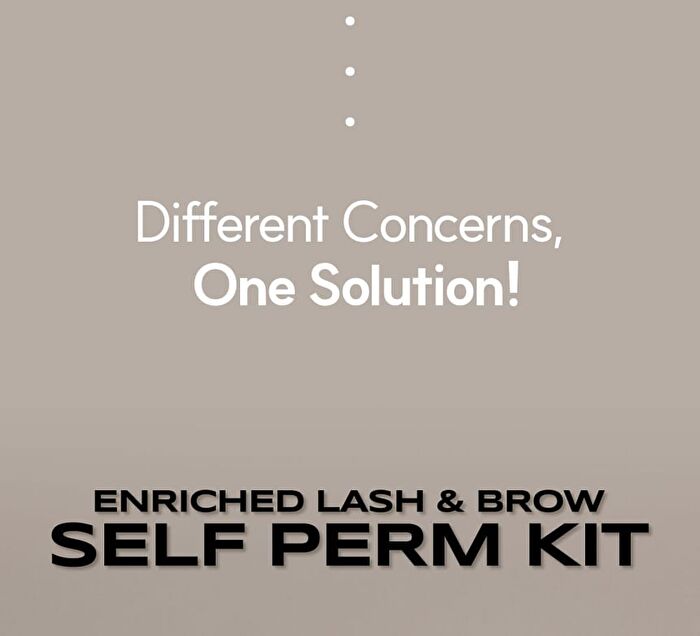 Marshique Enriched Lash & Brow Self Perm Kit - 1 set