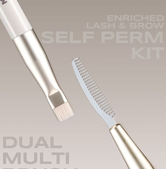Marshique Enriched Lash & Brow Self Perm Kit - 1 set