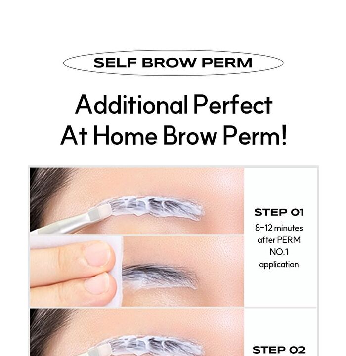 Marshique Enriched Lash & Brow Self Perm Kit - 1 set