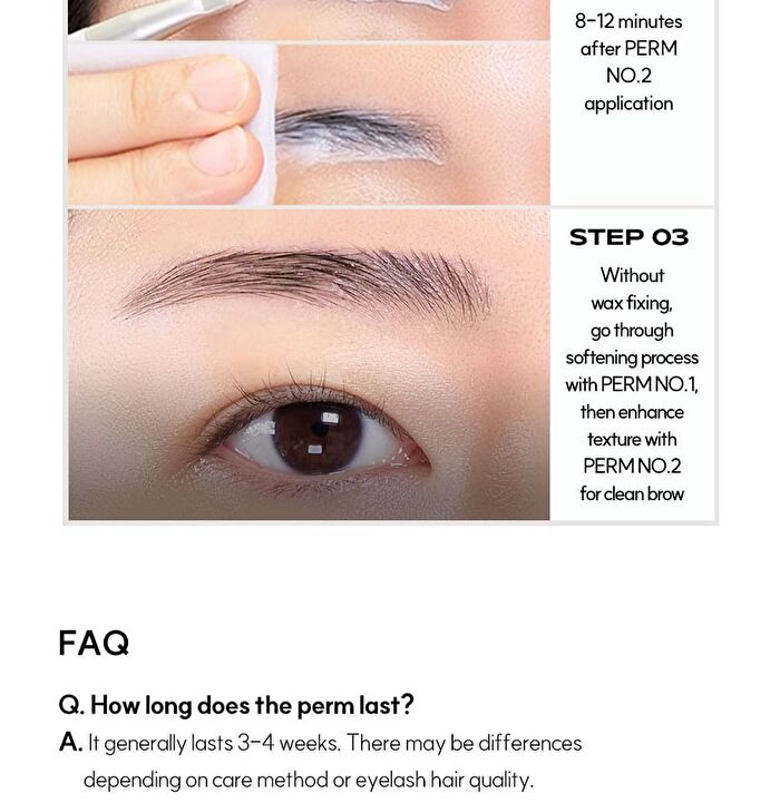 Marshique Enriched Lash & Brow Self Perm Kit - 1 set
