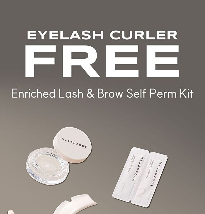 Marshique Enriched Lash & Brow Self Perm Kit - 1 set