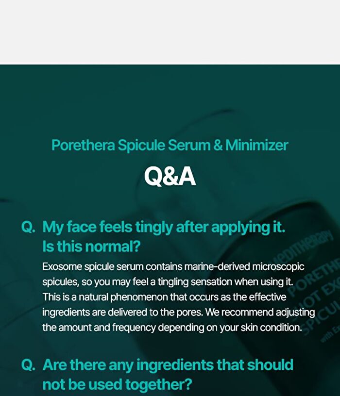 Pore-Thera Shot Minimizer - 1 set