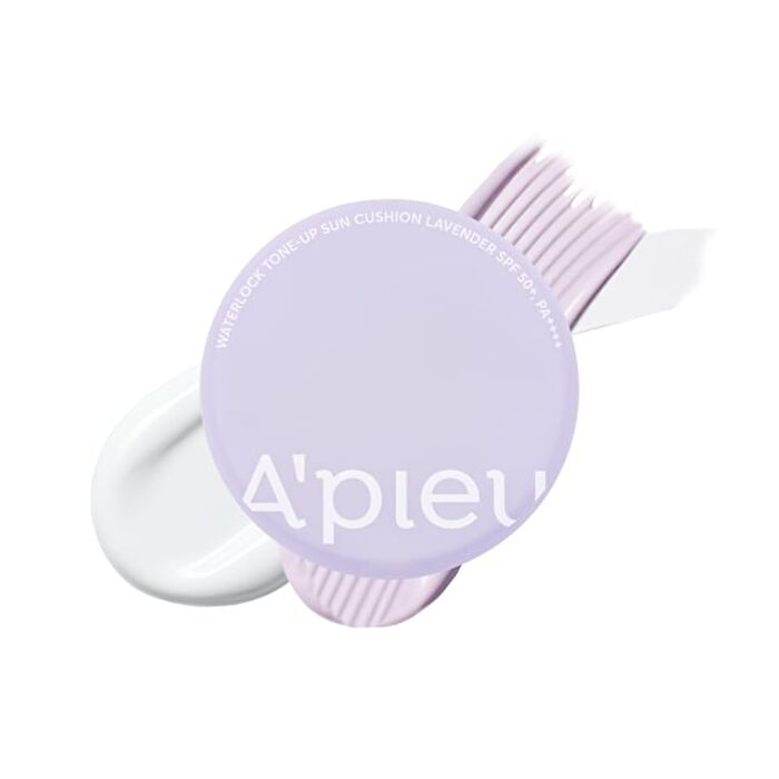 Waterlock Tone-Up Sun Cushion Lavender - 15g