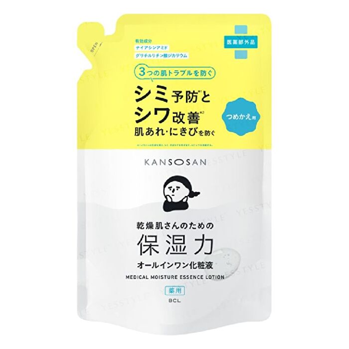 Bcl Kansosan Medical Moisture Essence Lotion - 210ml Refill