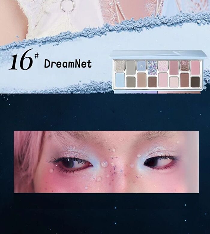 16 Color Eye Shadow Palette - Dreamcatcher - #16 Dreamcatcher