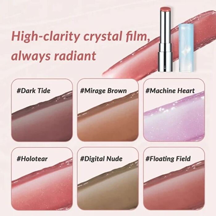 Crystal Glossy Rouge - 6 Colors - #04 Holotear - 2.6g