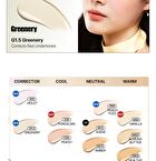 Tfit Buildable Fit Spatula Foundation - 20 Colors - G1.5 Greenery