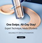 Tfit Buildable Fit Spatula Foundation - 20 Colors - P00 Peach Fuzz