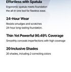 Tfit Buildable Fit Spatula Foundation - 20 Colors - W04 Buff
